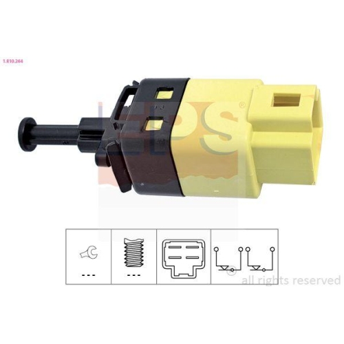 EPS Bremslichtschalter Made in Italy - OE Equivalent 1.810.264