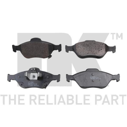 NK Bremsbelagsatz, Scheibenbremse 224581