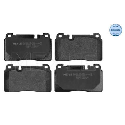 MEYLE Bremsbelagsatz, Scheibenbremse MEYLE-ORIGINAL: True to OE. 025 256 4317