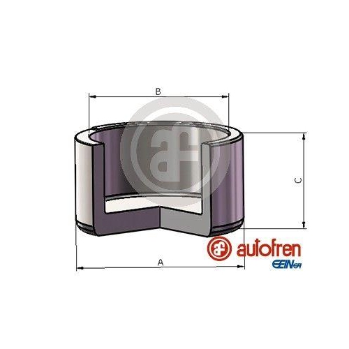 AUTOFREN SEINSA Kolben, Bremssattel D025686