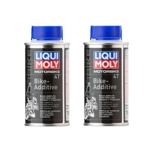 2x Motorbike Additiv 4T Bike Motorrad Benzin Zusatz 125ml LIQUI MOLY 1581