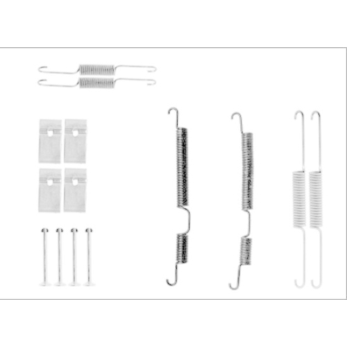 TEXTAR Zubeh&ouml;rsatz, Bremsbacken 97040100