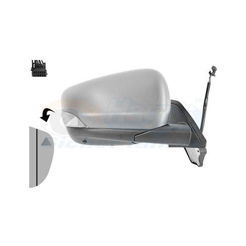 VAN WEZEL Au&szlig;enspiegel * HAGUS * 4414828