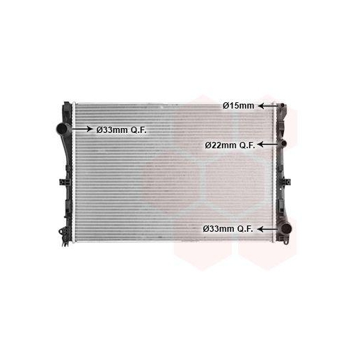 VAN WEZEL K&uuml;hler, Motork&uuml;hlung 30012719