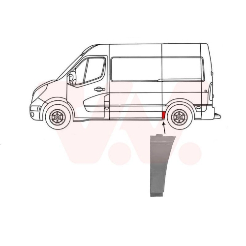 VAN WEZEL Seitenwand 3396141