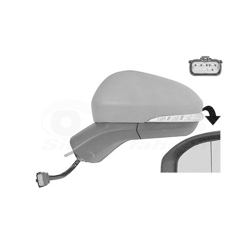 VAN WEZEL Au&szlig;enspiegel * HAGUS * 1883807