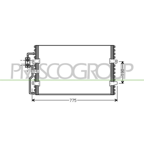 PRASCO Kondensator, Klimaanlage PrascoSelection CI053C001