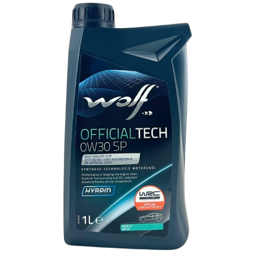 Motor&ouml;l Motoren&ouml;l Wolf OfficialTech 0W-30 SP 1 Liter Flasche 1051989