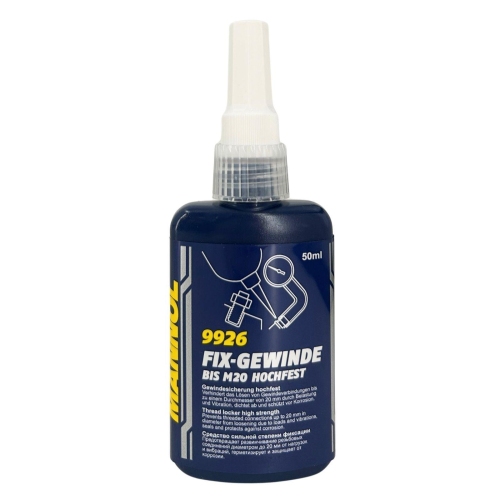 50ml Original MANNOL Fix-Gewinde Hochfest Schraubensicherung Schraubenkleber
