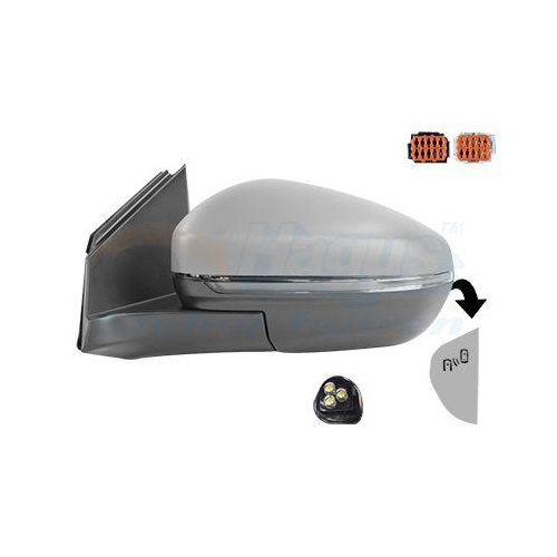 VAN WEZEL Au&szlig;enspiegel * HAGUS * 0967827