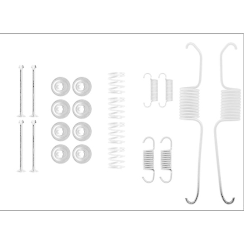 TEXTAR Zubehörsatz, Bremsbacken 97040200