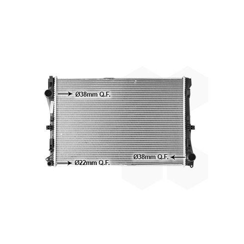 VAN WEZEL K&uuml;hler, Motork&uuml;hlung 30012722