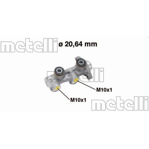 METELLI Hauptbremszylinder 05-0760
