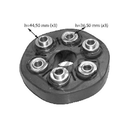 Metalcaucho Gelenk, Gelenkwelle 04417