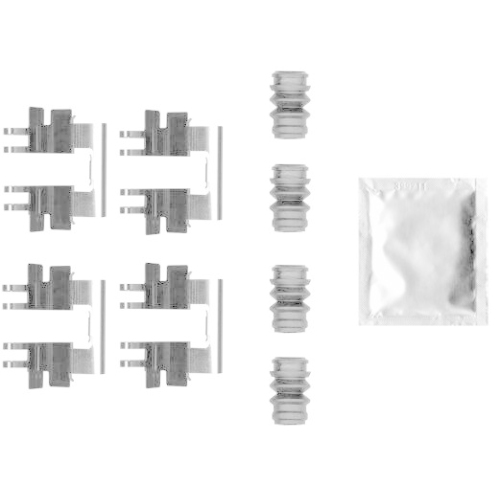 TEXTAR Zubeh&ouml;rsatz, Scheibenbremsbelag 82550800