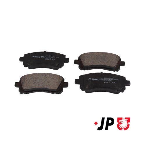 JP GROUP Bremsbelagsatz, Scheibenbremse JP 4663600410