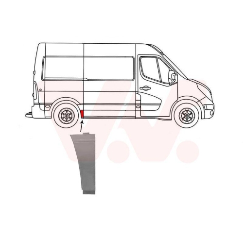 VAN WEZEL Seitenwand 3396142