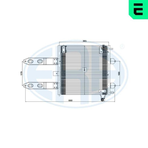 ERA Kondensator, Klimaanlage 667225