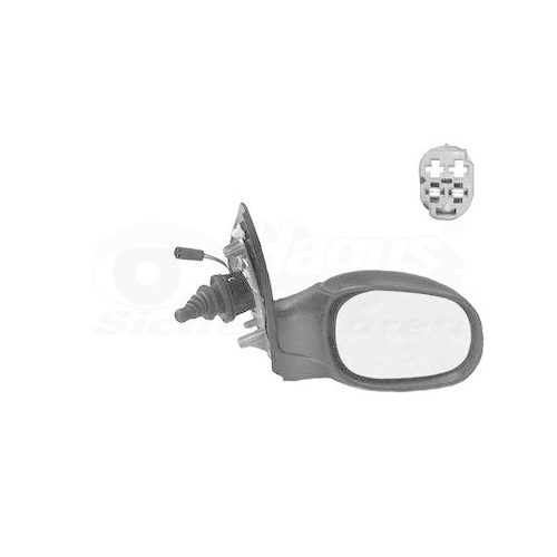 VAN WEZEL Au&szlig;enspiegel * HAGUS * 4028814