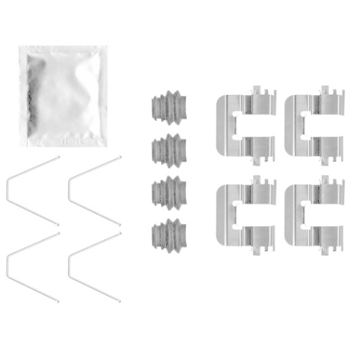 TEXTAR Zubeh&ouml;rsatz, Scheibenbremsbelag 82551600