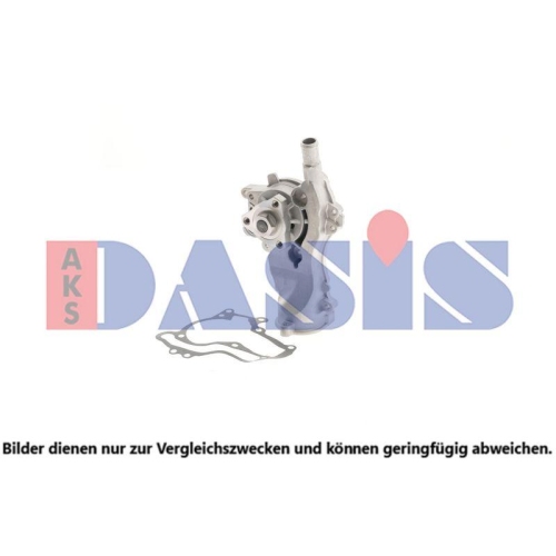 AKS DASIS Wasserpumpe, Motork&uuml;hlung 570513N