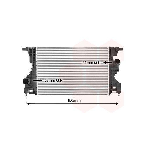 VAN WEZEL Ladeluftk&uuml;hler 30014709