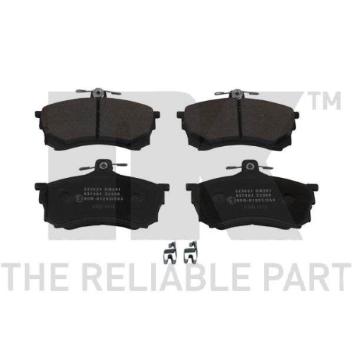 NK Bremsbelagsatz, Scheibenbremse 223021