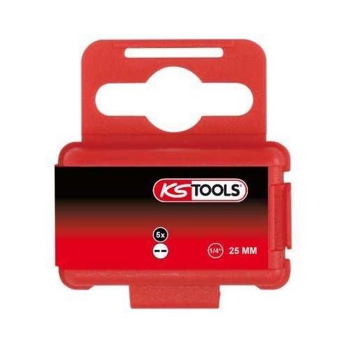 1/4 Zoll Bit Spanner, 25mm, 10mm 5er Pack KS TOOLS 911.2920