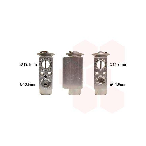 VAN WEZEL Expansionsventil, Klimaanlage 06001085