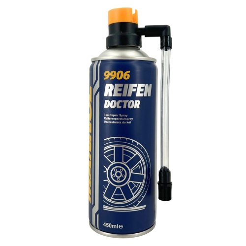 Reifen Doktor Panne Spray Reifendicht Pannenhilfe Mannol 450 ml Pilot Reparatur
