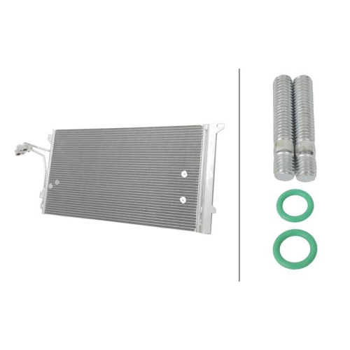 HELLA Kondensator, Klimaanlage >>> Easy2Fit <<< 8FC 366 221-191
