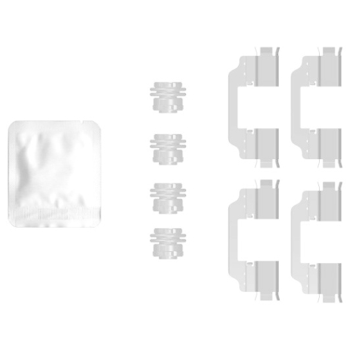 TEXTAR Zubeh&ouml;rsatz, Scheibenbremsbelag 82553000