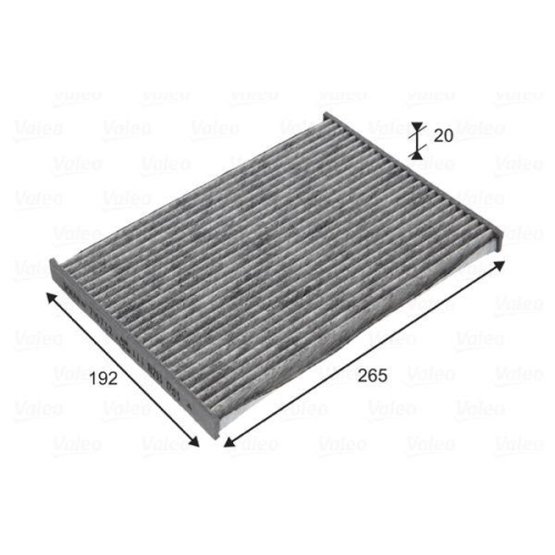 VALEO Filter, Innenraumluft VALEO PROTECT 715732