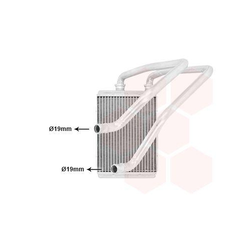 VAN WEZEL W&auml;rmetauscher, Innenraumheizung 33006472