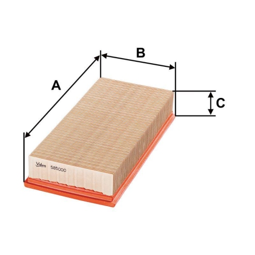 VALEO Luftfilter 585000