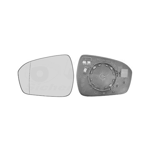 VAN WEZEL Spiegelglas, Au&szlig;enspiegel * HAGUS * 1883837