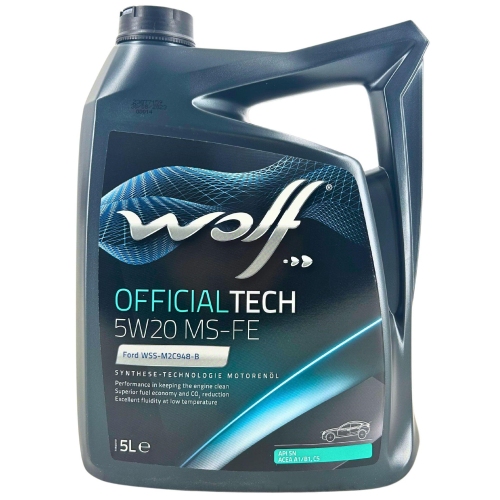Motor&ouml;l Motoren&ouml;l Wolf OfficialTech 5W-20 MS-FE 5 Liter Kanister 1051967