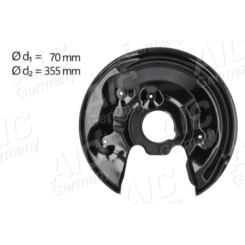 AIC Spritzblech, Bremsscheibe Original AIC Quality 56161