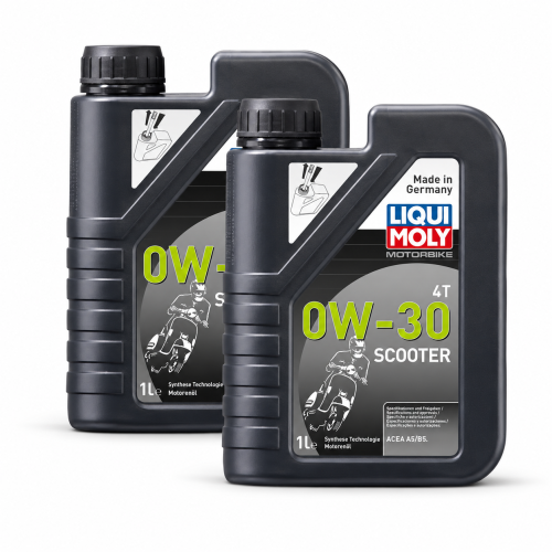 Motor&ouml;l LIQUI MOLY 21153 Motorbike 4T 0W-30 Scooter Motorroller 2 Liter