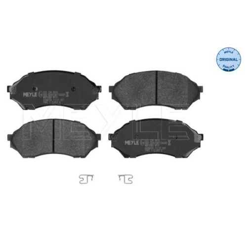 MEYLE Bremsbelagsatz, Scheibenbremse MEYLE-ORIGINAL: True to OE. 025 234 9016