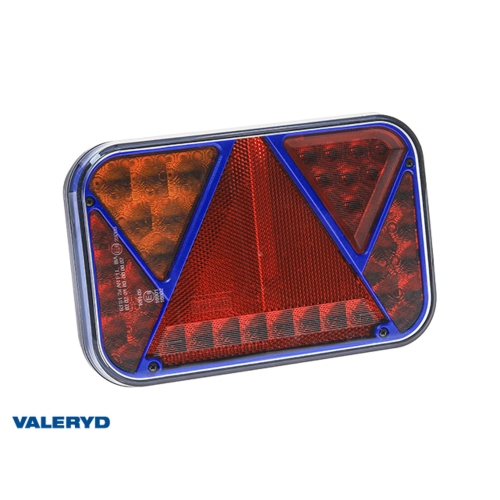 R&uuml;cklicht SCANDI-270, Blau, L, 200x130x50 LED 12V Bajonett 5-pol.CANBUS Anh&auml;nger