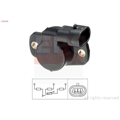EPS Sensor, Drosselklappenstellung Made in Italy - OE Equivalent