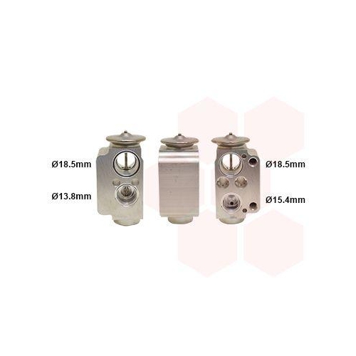 VAN WEZEL Expansionsventil, Klimaanlage 06001240