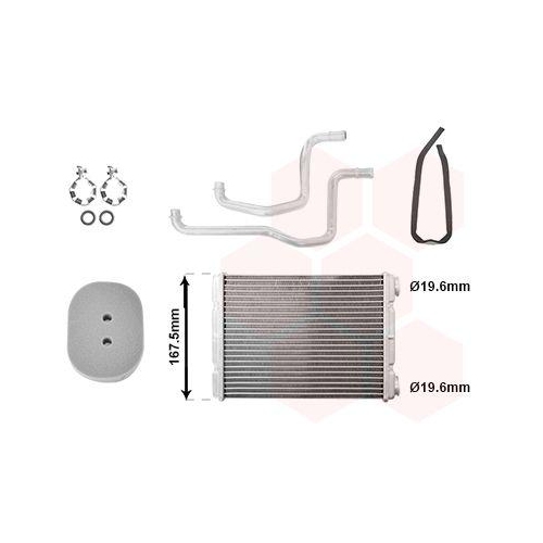 VAN WEZEL W&auml;rmetauscher, Innenraumheizung *** IR PLUS *** 33016700