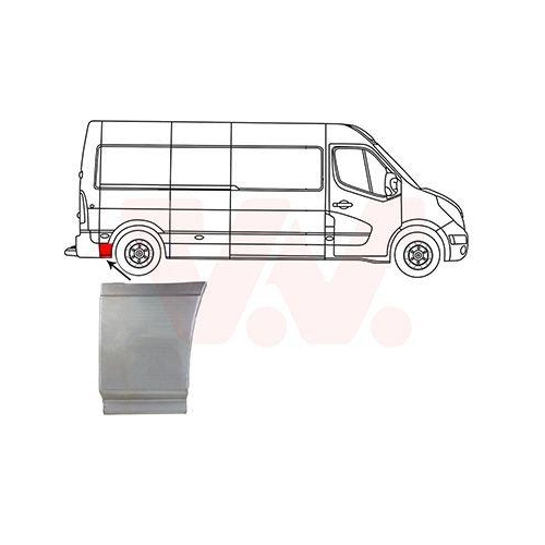 VAN WEZEL Seitenwand 3396144