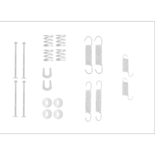 TEXTAR Zubehörsatz, Bremsbacken 97041000