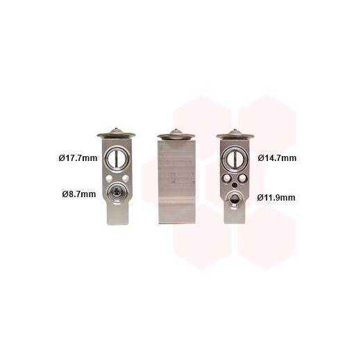 VAN WEZEL Expansionsventil, Klimaanlage 09001219