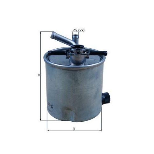 KNECHT Kraftstofffilter KL 440/35