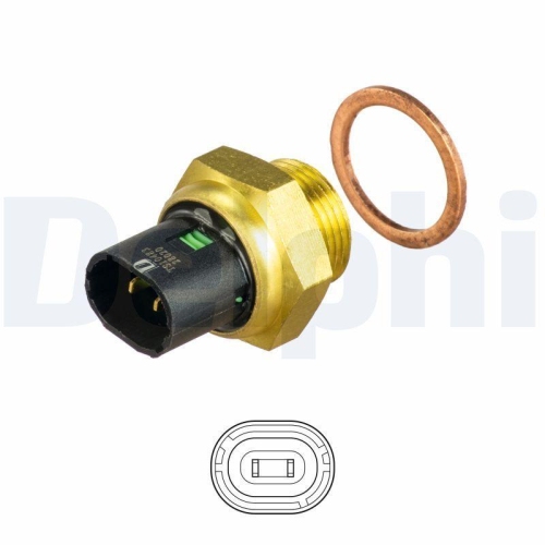 DELPHI Sensor, K&uuml;hlmitteltemperatur TS10483