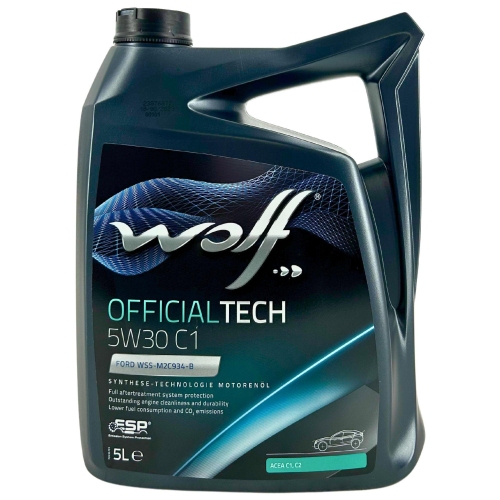 Motor&ouml;l Motoren&ouml;l Wolf OfficialTech 5W-30 C1 5 Liter Kanister 1051960